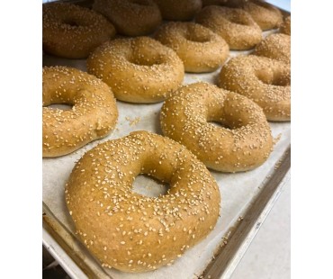 Low Carb NY Style Sesame Seed Bagels 3 pack - Fresh Baked